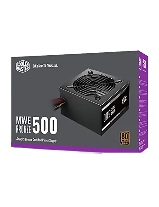 Fuente de poder Cooler Master 500w para Pc de Torre