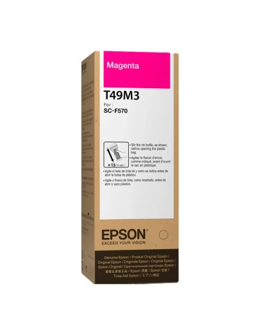Tinta Epson T49M3 Magenta Gran Formato impresoras WorkForce 2