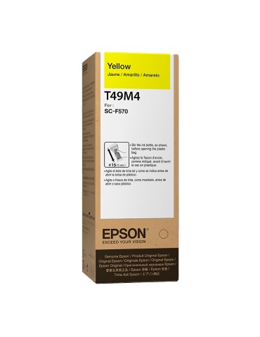 Tinta Epson T49M4 Yellow (Amarillo) Gran Formato impresoras WorkForce 2