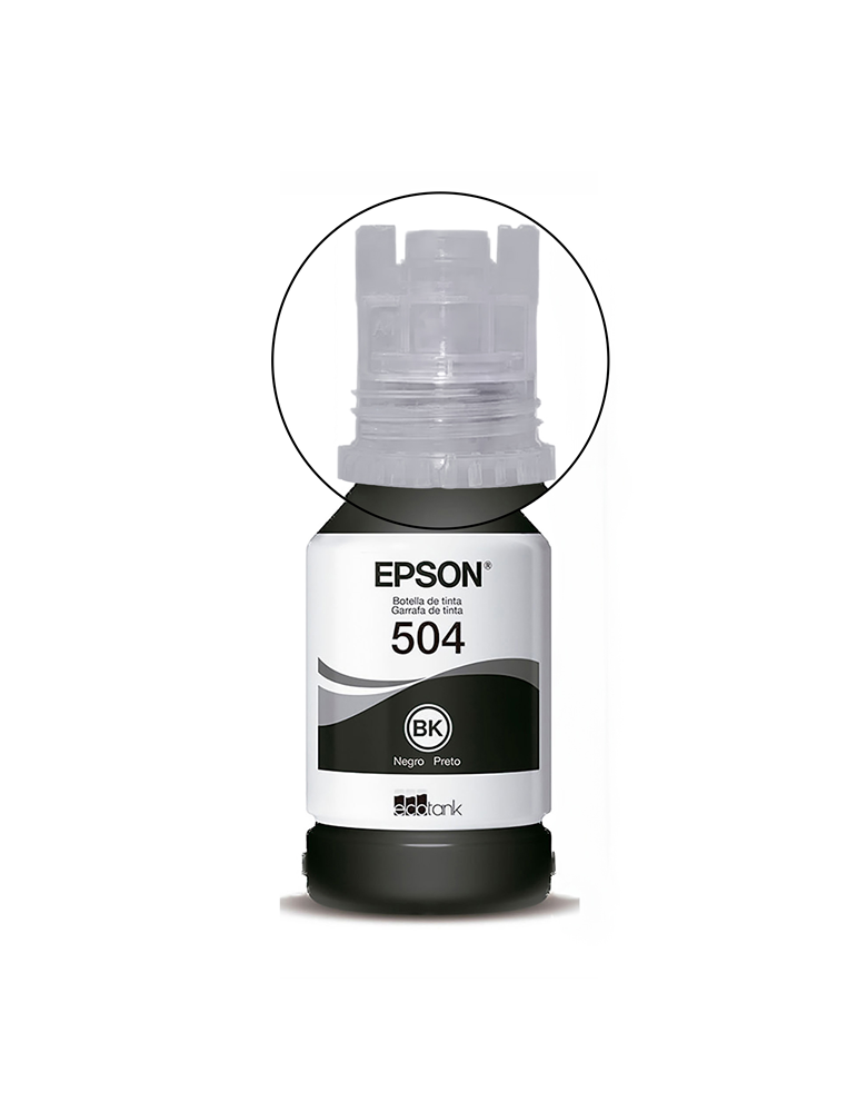 Tinta Epson T504 X 4 colores Negro, Cian, magenta y Amarillo