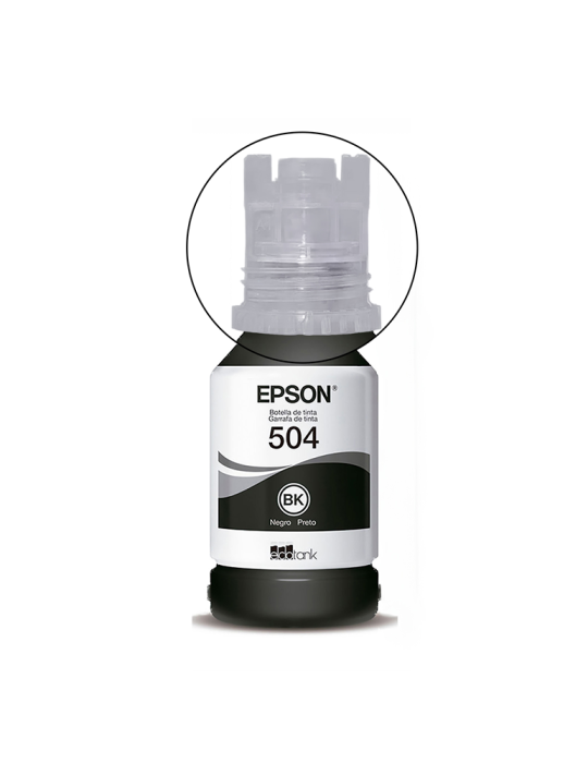 Tinta Epson T504 X 4 colores Negro, Cian, magenta y Amarillo